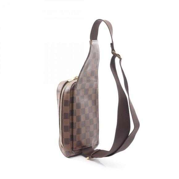 LOUIS VUITTON Brown Damier Leather Fanny Pack - Picture 2 of 8